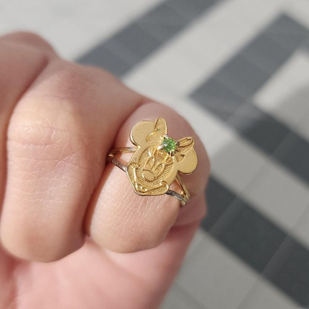 Disney Women's Green and Gold Jewellery